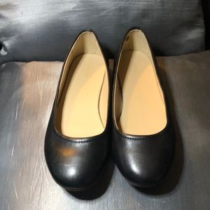 Classic black flats. Dress up or down